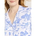 thumbnail image 5 of Joyspun Women's Dreamy Soft Collection Notch Collar Top and Shorts Pajama Set, 2-Piece, Sizes XS-3X, 5 of 7