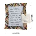 thumbnail image 3 of Vacemry Under $5 Embroidered Prayer Quilt, Handmade Fabric Square with Wooden Cross, Inspirational Gift for Friends Family, Comforting Keepsake for Special Occasions, 3 of 6