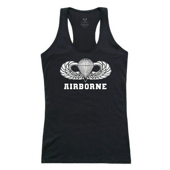 Rapid Dominance G02-AB-BLK-01 Airborne Graphic Tank Top, Black - Small
