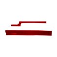thumbnail image 3 of Red Carbon Fiber Interior Dashboard Panel Strip Trim for Audi A4 S4 2005-2008, 3 of 4