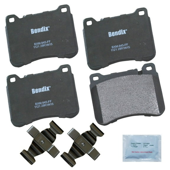 Bendix Brakes Disc Brake Pad Set Fits select: 2004-2007 MERCEDES-BENZ C, 2006-2009 MERCEDES-BENZ CLK