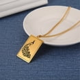 thumbnail image 2 of EUEAVAN Gold Peacock Pendant Stainless Steel Necklace Jewelry, 2 of 7