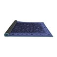 thumbnail image 2 of Ahgly Company Indoor Square Persian Blue Traditional Area Rugs, 7' Square, 2 of 4