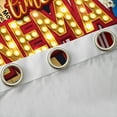 thumbnail image 4 of Manfei Vintage Film Blackout Curtains Set of 2 (52x84 Each) for Kids, Cinema Tricket Window Curtains, Movie Theater Theme Curtains and Drapes, Curtains and Drapes Room Decor, 4 of 6