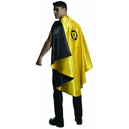 Men's Deluxe Robin Adult Yellow Cape Costume Accessory Batman's Hero | Walmart Canada