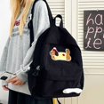 thumbnail image 3 of Corduroy Zipper Backpack, One Size, 3 of 5