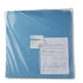 thumbnail image 4 of McKesson CSR Sterilization Wrap for Medical Supplies, Nail Technicians, Tattoo Tools - Air and Water Barrier, Blue Cellulose, 20 in x 20 in, 100 Count, 1 Pack, 4 of 7