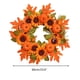 thumbnail image 2 of Guirnalda De Hoja De Arce De Girasol De Simulación, Guirnalda De Halloween De Acción De Gracias, Decoraciones Para El Hogar Para Puertas Delanteras, Pilares De Ventanas Vogacara HA037592-00, 2 of 6