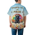 thumbnail image 5 of Wagging Tail Labrador Retriever Celebrates Rainbow Pride Month LGBT LGBTQ+ Hawaiian Shirt Breathable Summer Unisex Merch Lab Dog Lover Gifts - 01003, 5 of 6