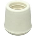 thumbnail image 2 of Shepherd 9121 4 Count 1 in. White Rubber Leg Tips, 2 of 2