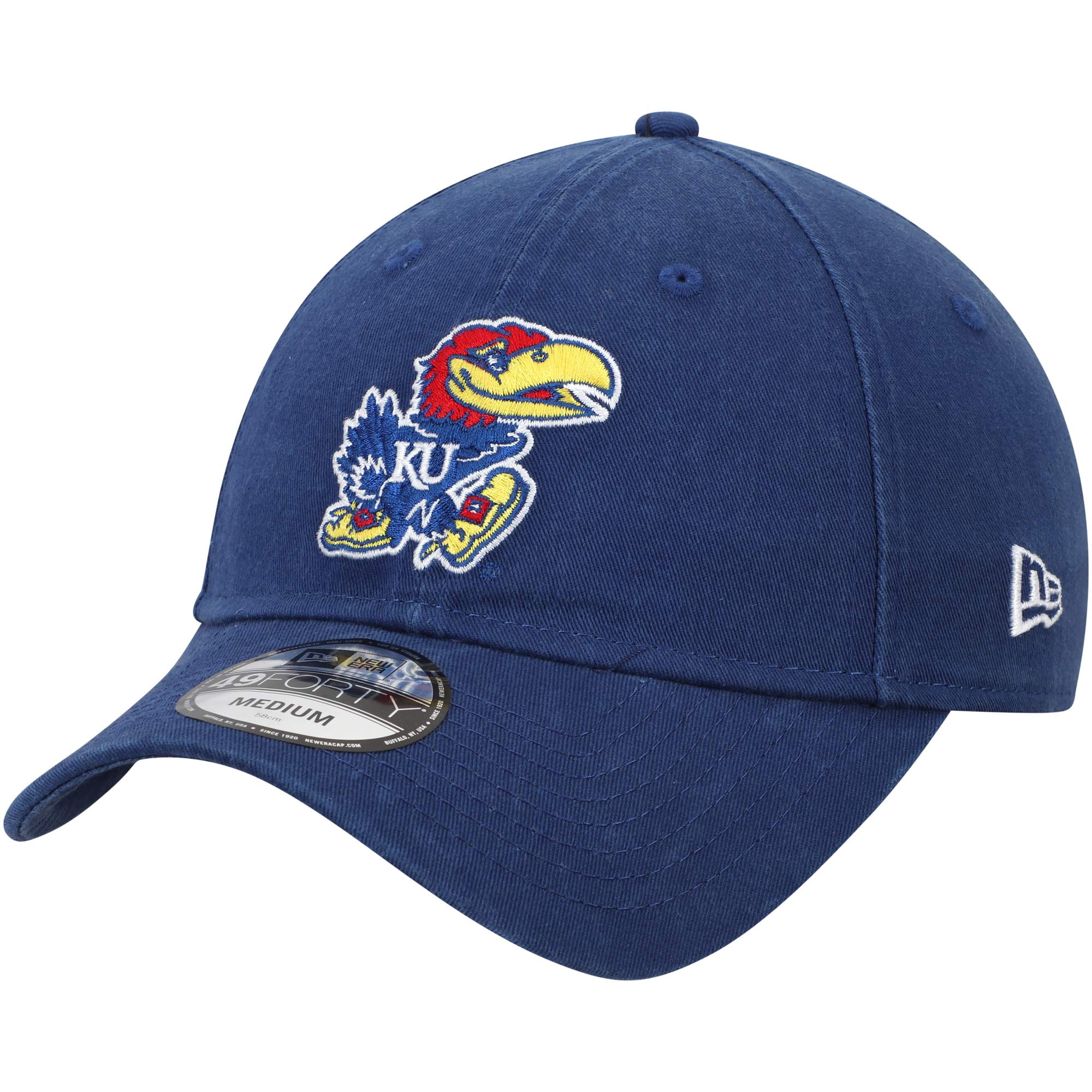 Kansas Jayhawks New Era Relaxed 49FORTY 
