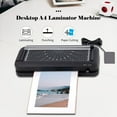 thumbnail image 2 of A4 Laminator Machine Thermal Laminator Desktop with Laminating Punching Paper Cutting Function Automatic Laminator Paper Trimmer, 2 of 6