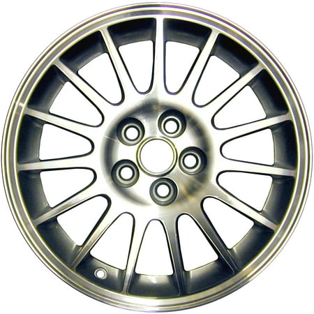 Aftermarket 2004-2006 Chrysler Sebring  16x6.5 Alloy Wheel, Rim Sparkle Silver Painted with Machined Face 2228