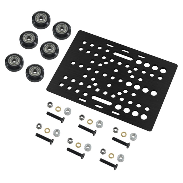 Accesorios de impresora 3D Sunnimix de aleación de aluminio universal con rueda de 20 a 80 mm