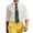Green, variant on Pre-tied Graduation Necktie 2026, Rhinestone Heart Chain Decor Adjustable Fashion Tie for Men Women, Uniform Tie for Graduation Prom Party Daily Wear, Multi Colors,One Size