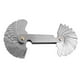 thumbnail image 1 of Riwesomey 58 Roscas de 55 grados Roscas métricas de 60 grados Medidor de calibre Pulgadas Juego de herramientas de medición de paso de tornillo Artesanía Riwesomey GJ1906-00, 1 of 6
