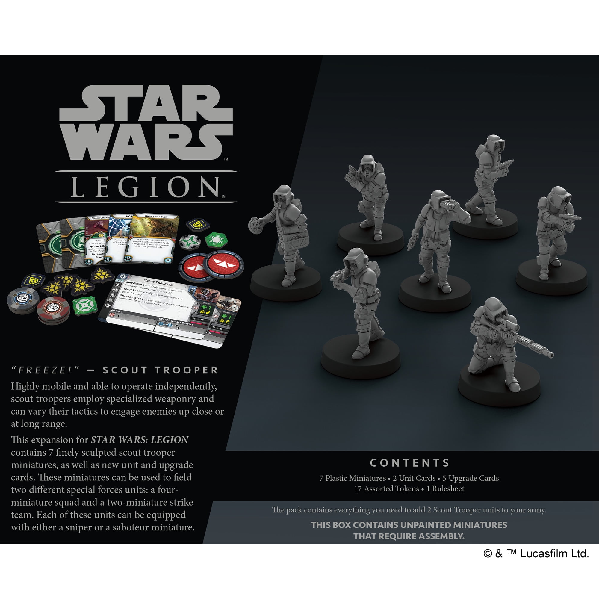 Star Wars: Legion Upgrade Card Pack – Erweiterungskarten Für Das Miniaturen-Spiel, Ab 14 Jahren