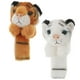 thumbnail image 3 of FELTECHELECTR 2 pulseras de animales adorables con dibujos animados de peluche para fiestas de cumpleaños infantiles en la jungla., 3 of 7
