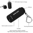 thumbnail image 5 of Mini Lampe LED Porte clés de Poche Rechargeable par USB PAGNE, 5 of 5