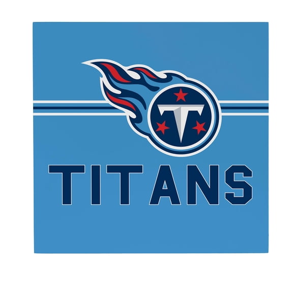 Tennessee Titans 12" x 12" Wood Wall Sign