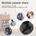 thumbnail image 2 of Wireless Mini Camera with Magnetic Base, Indoor Night Vision, Motion Detection, Wide-Angle Lens, APP Control for Home Baby Pet Monitoring, Cloud/SD Storage, Portable WiFi Cam, 2 of 10