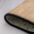 thumbnail image 4 of DouZhe Tapis Motif Dollar Antidérapant Lavable en Machine, Style Jaune, 63x48 Pouces, 4 of 6