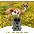 thumbnail image 5 of 2-Pack 64MP Trail Cameras with 1296P HD Video, Night Vision No Glow, 0.1S Motion Activation, IP66 Waterproof - Ideal for Outdoor Wildlife Hunting & Home Security Surveillance-Gray, 5 of 7