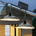 thumbnail image 7 of Solar Shed Light Solar Pendant Light, Outdoor Indoor Solar Garden Lights with Remote 3000K/4000K/6000K, IP65 Waterproof for Balcony, Shed, Barn, Patio, Garden, Courtyard, 7 of 7
