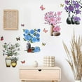 thumbnail image 2 of Wall Stickers DIY 3D Vase Flower Tree Crystal Acrylic Wall Stickers Decal Home Room Indoor Decor, 2 of 9