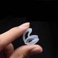 thumbnail image 5 of Methold Funda antideslizante de silicona para auriculares inalámbricos intrauditivos para AirPod XS Cables de audio/vídeo Color transparente, 5 of 5