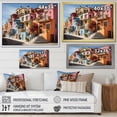 thumbnail image 4 of Designart "Colorful Casas This is Mexico s Vibrancy VII" Mexico Floater Framed Canvas Wall Art, 4 of 7