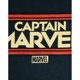 thumbnail image 3 of Capitán Marvel - Camiseta con Letras para Mujer (Negro), 3 of 4