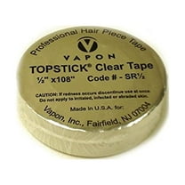Vapon Topstick Claer Tape 1/2" x 3 Yard Roll Tape