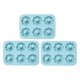 thumbnail image 1 of Molde de silicona para donas, molde para donas, máquina para hacer pasteles reutilizable de 6 cámaras, cocina, lavavajillas, horno, 1 of 5