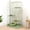 Green, variant on JaxSteam 35" H 3 Tier Cat Enclosure for 1-3 Cats, 2 Door Wire Cat Crate with Platforms,Gray