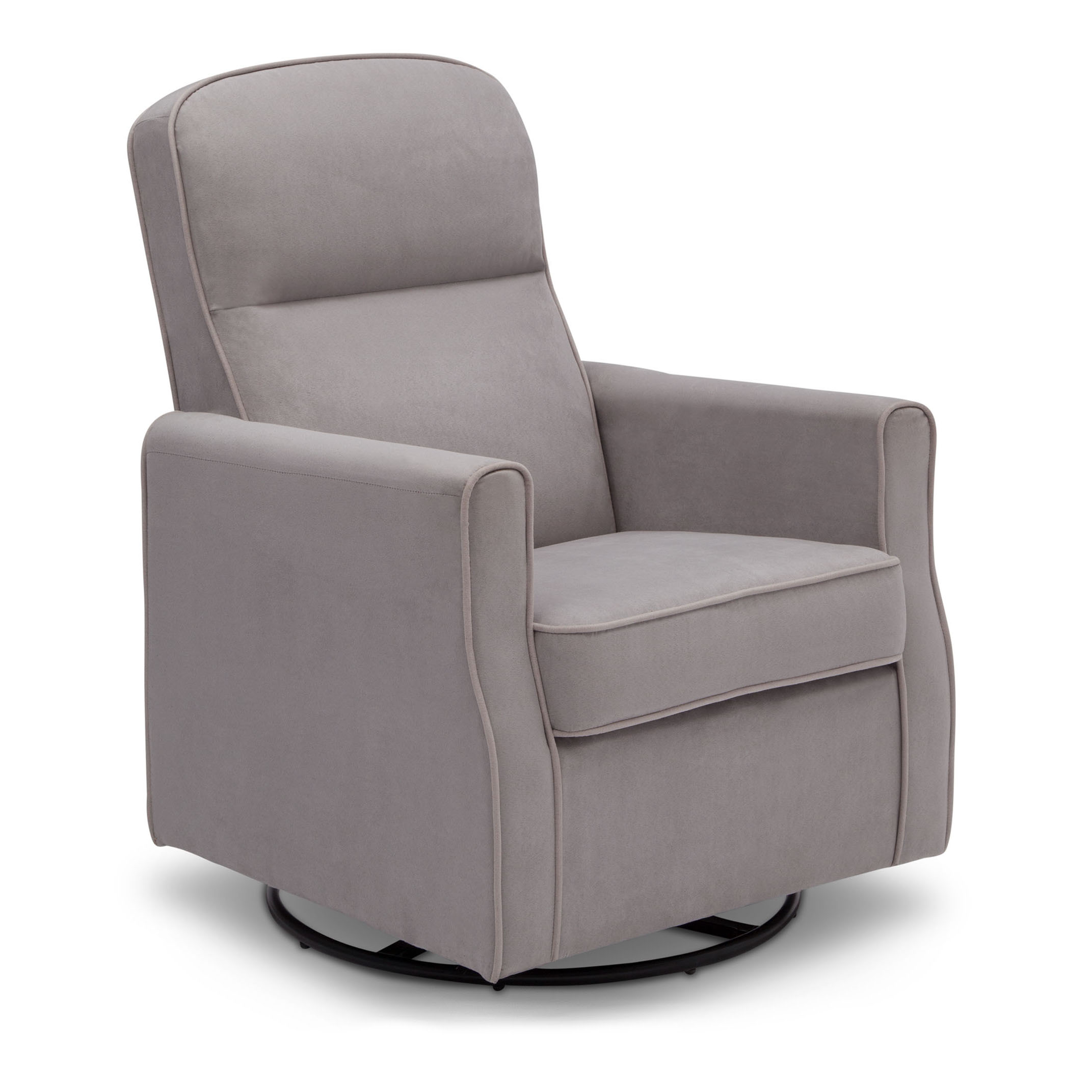 Delta Children Clair Slim Nursery Glider Swivel Rocker, Dove Gray photo 2
