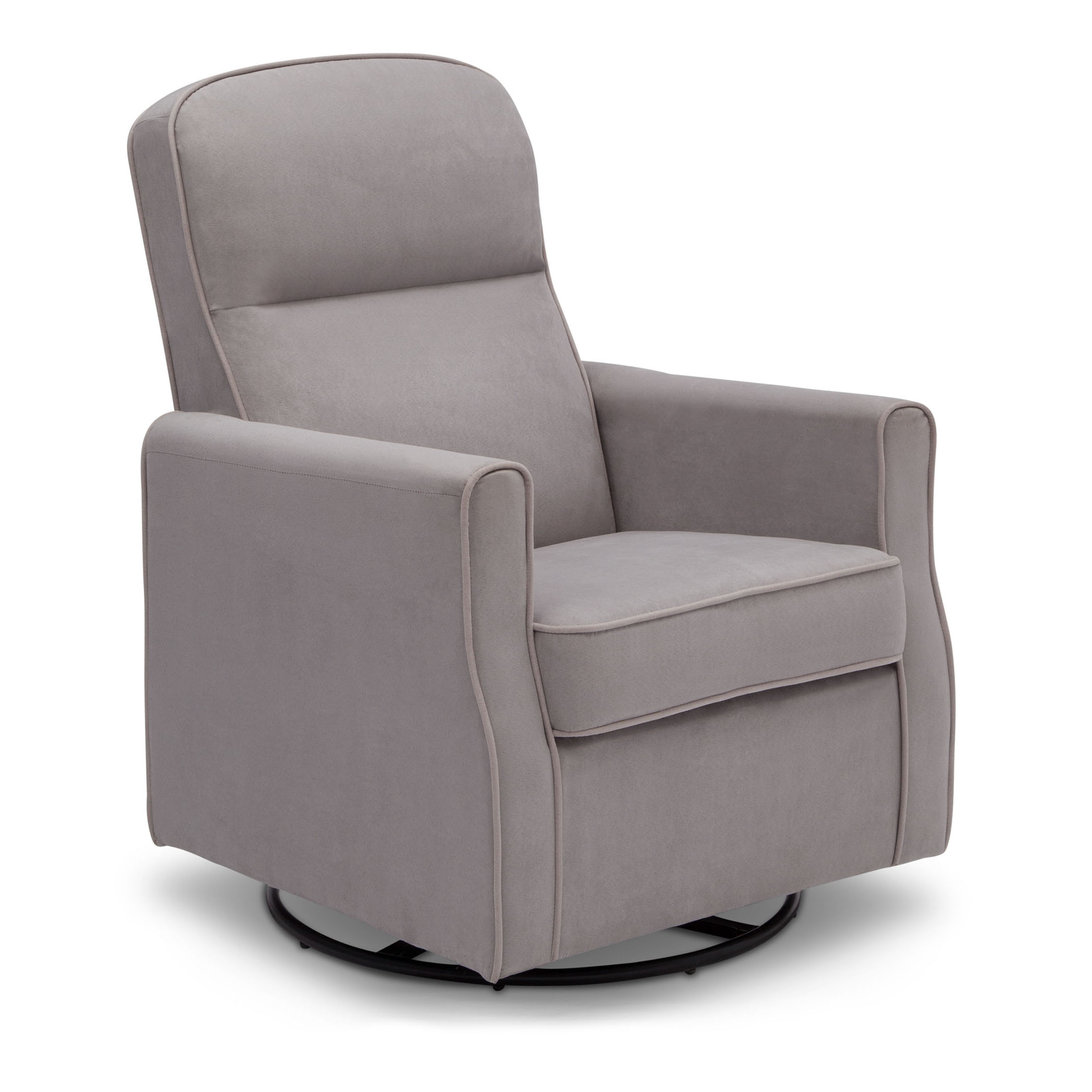 Delta Children Clair Slim Nursery Glider Swivel Rocker Chair, Dove Gray - image 4 of 15