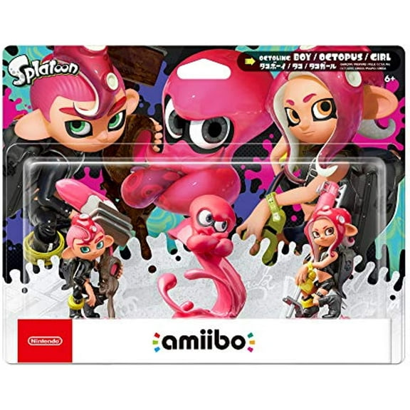 Nintendo Collectible Action Figures, Splatoon Series, 9 28 oz, (3 Piece)