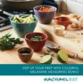 thumbnail image 2 of Rachael Ray Cucina Hard-Anodized Nonstick Cookware and Prep Bowl Set, 18-Piece, Gray with Blue Handles, 2 of 9