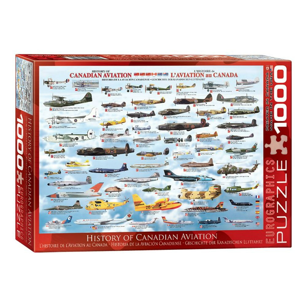 EurographicsPuzzles Transportation & Aviation History Of Canadian