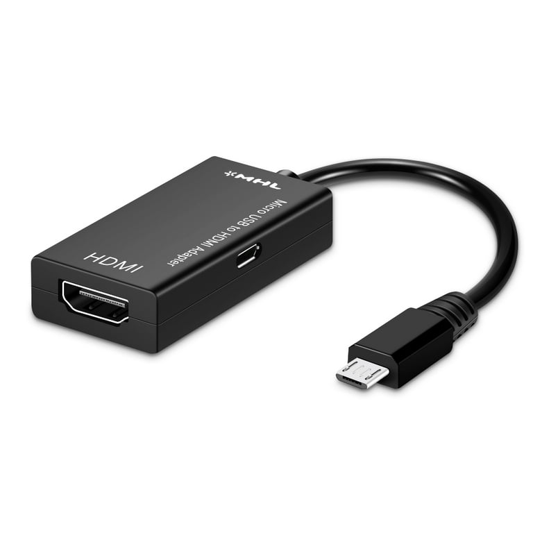 Profet Bemærk venligst afhængige Micro USB 2.0 To Cable HD 1080P For Android Android Converter - Walmart.com