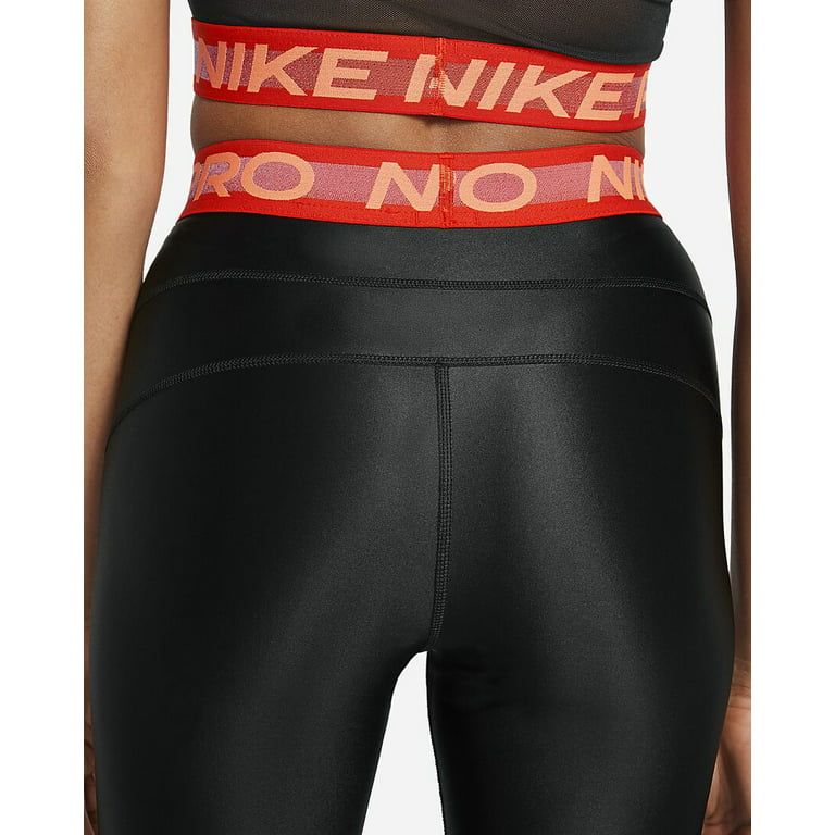 Nike Women's Active Leggings Nylon/Spandex Blend DA0570-010 Black (Small) 