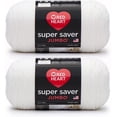 thumbnail image 1 of Yarn Red Heart Super Saver Jumbo White (2 x 396 g), acrílico, 1 of 4