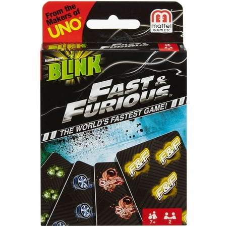 BLINK Fast & Furious Edition Card Game for 2 Players Ages (The Best Two Player Card Games)