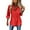 Red, variant on Lmnyox Women's Button Down Shirt Long Sleeve Dressy Fashion Blouses Collared Business Casual Work Tops Clothes