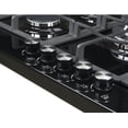 thumbnail image 2 of Parrilla Gas Kutchen Kpg22776b 5 Quemadores Cristal Negro, 2 of 6