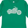 thumbnail image 4 of Inktastic Distressed Motorcycle Boys or Girls Long Sleeve Toddler T-Shirt, 4 of 5
