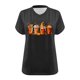 thumbnail image 4 of Fiudx Camisas para Mujer Camiseta Básica de Verano de Color Sólido de Manga Corta Calabaza con Acción de Gracias con Cuello En V Grande para Mujer, 4 of 4