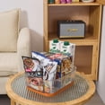 thumbnail image 3 of VECELO 2 Pack Plastic Storage Bins, Multi-Use Built-In Handles Clear Storage Containers, Pantry & Home Organization Storage Boxes, 11.42" x 8.46" x 3.94", 3 of 9