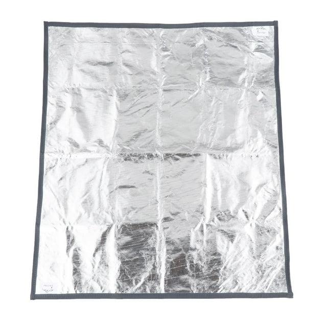 fastboy Fireproof Mat Fire Pad Lawn Temperature Resistant Wood Burning Yard M 60x80cm Silver M 60x80cm